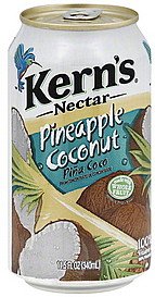Kern's Nectar Pineapple Coconut 11 oz 24-Pack