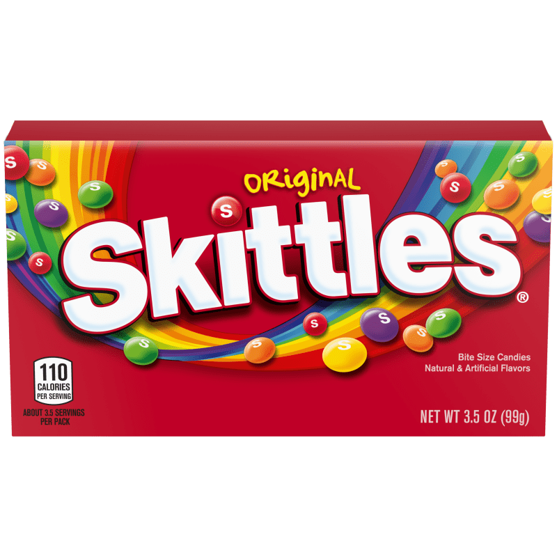 Skittles Original Theater Box 3.5 oz 12-Pack