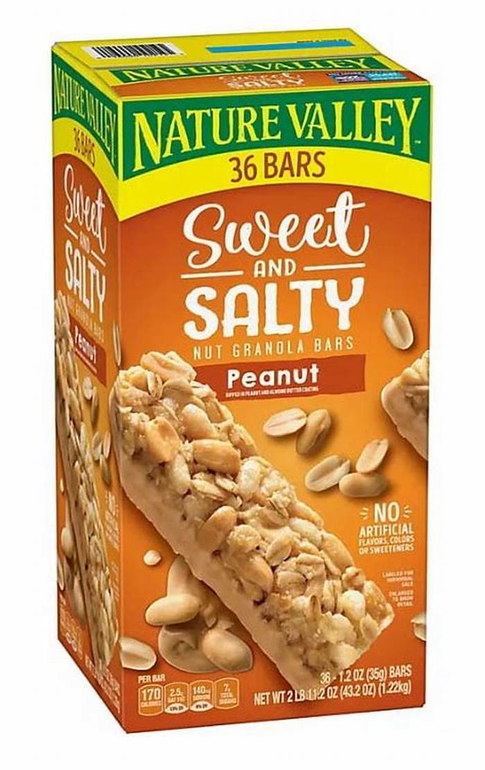Nature Valley Sweet and Salty Peanut Granola Bar 1.2 oz 36-Pack