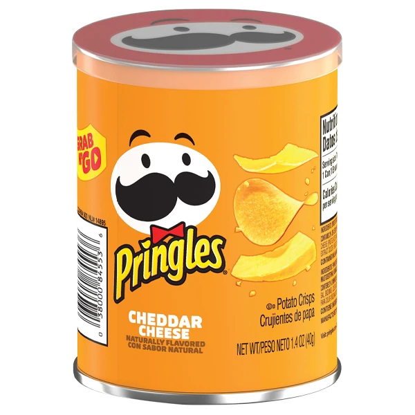 Pringles Cheddar Cheese 1.3 oz 12-Pack