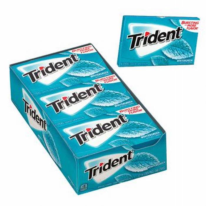 Trident Wintermint 14 Sticks 12-Pack