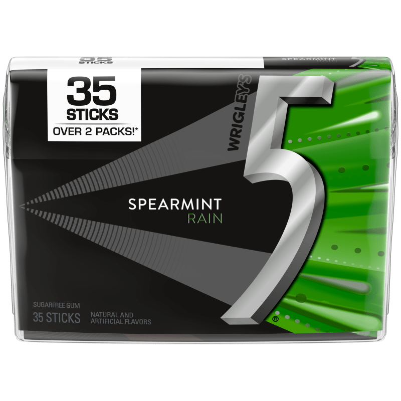 5 Gum Rain Mega Pack 35 Sticks