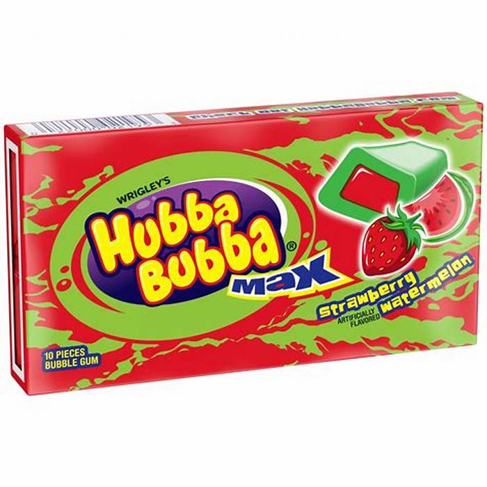 Hubba Bubba Strawberry Melon 5 Pieces 18-Pack