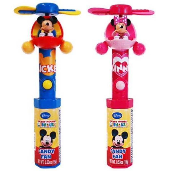 Kidsmania Disney Mickey & Minnie Fan 12-Count