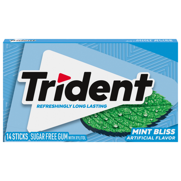 Trident Mint Bliss 18 Sticks 12-Pack