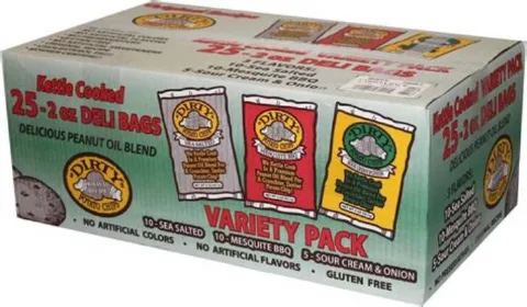 Dirty Potato Chips Variety 2 oz 25-Count