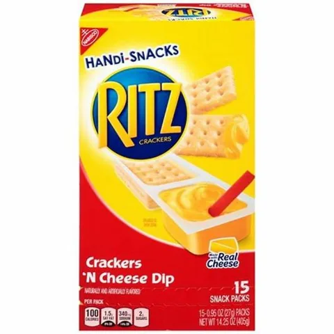 Ritz Crackers & Cheese 0.95 oz 15-Pack