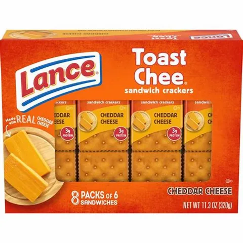 Lance Cheddar Cheese 8-Pack