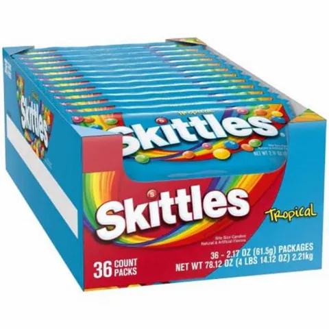 Skittles Tropical 2.17 oz 36-Count