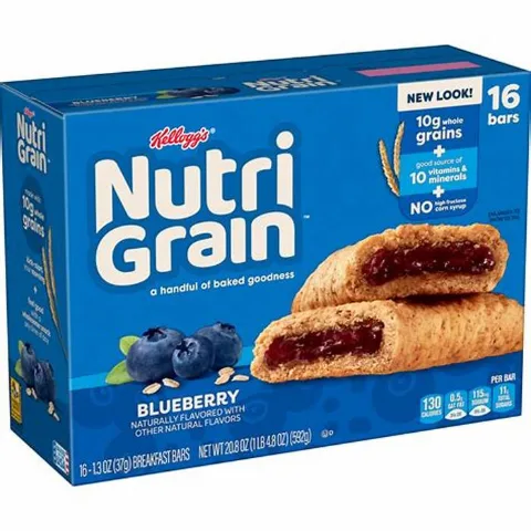 Nutri-Grain Bars Blueberry 1.3 oz 16-Pack