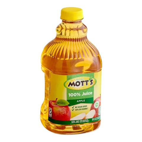 Mott's Apple Juice Plastic Bottle 64 oz 8-Pack