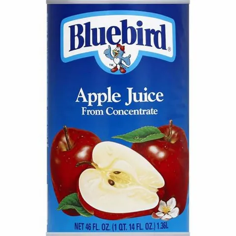 Blue Bird Apple Big Can 46 oz 12-Pack