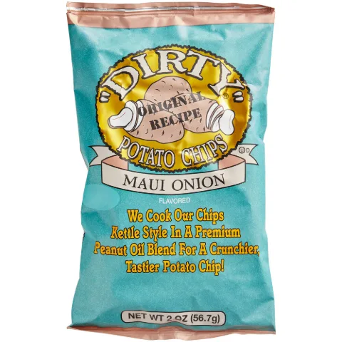 Dirty Potato Chips Maui Onion 2 oz 25-Count