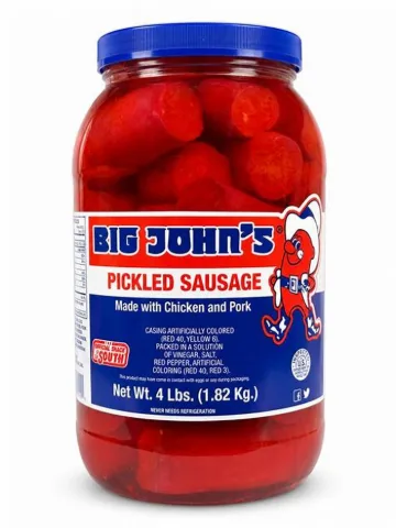 Big John's Pickled Sausage Jar 4 lb