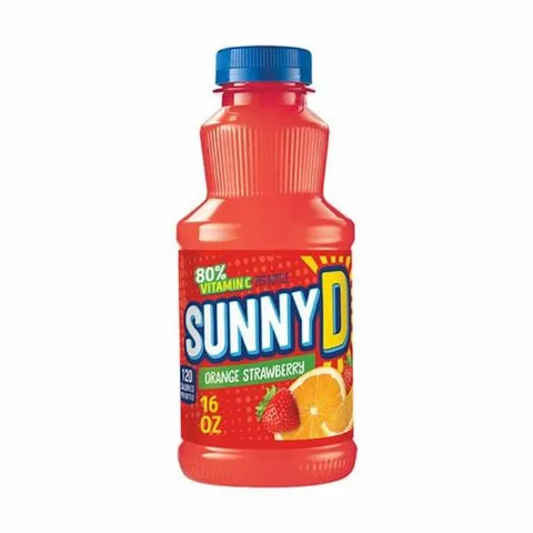 SunnyD Orange Strawberry 16 oz 12-Pack