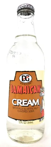 D&G Jamaica Soda Cream Soda 12 oz 24-Pack