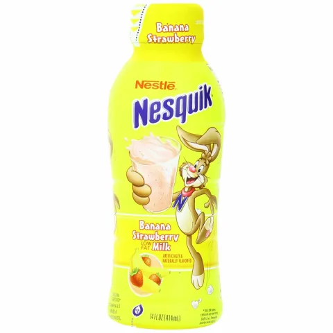 Nesquik Strawberry Banana 14 oz 12-Pack