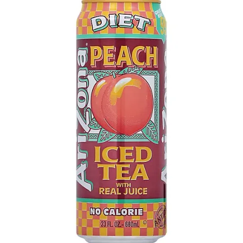 Arizona Diet Peach Tea 24 oz 24-Pack