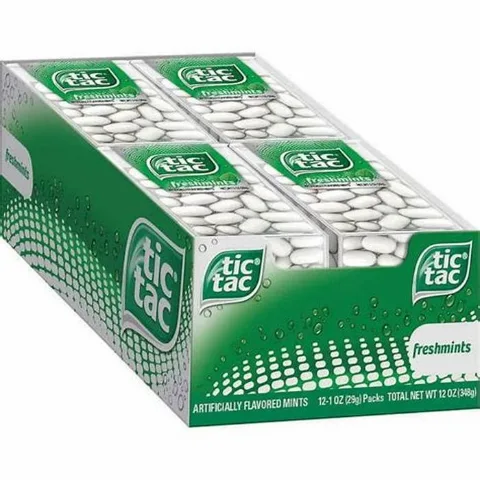 Tic Tac Freshmint 1.7 oz 12-Pack