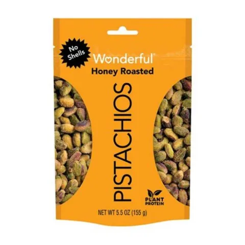 Wonderful Pistachios No Shells Honey Roasted 5.5 oz 10-Count