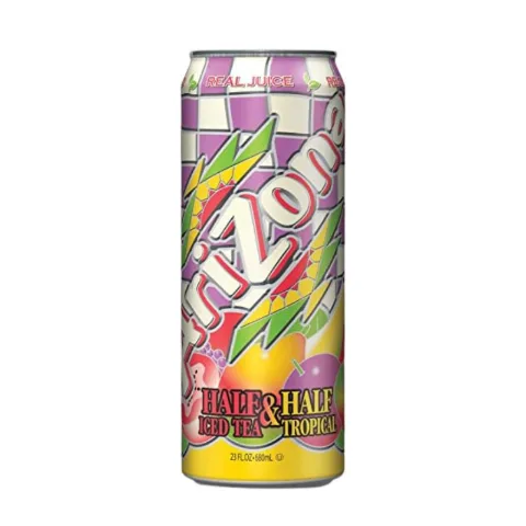 Arizona Half Red Tea & Tropical 23.5 oz 24-Pack