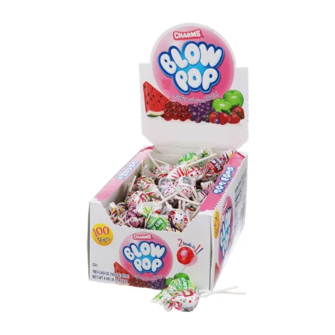 Charms Blow Pop Box 100-Count