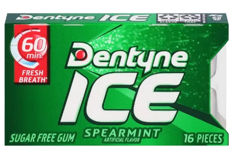 Dentyne Spearmint 16 Pieces 9-Pack