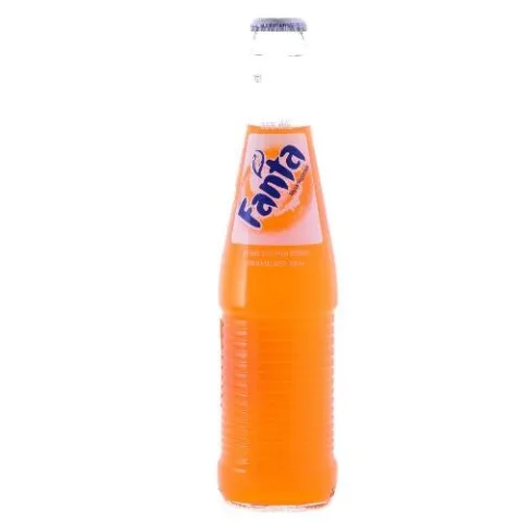 Fanta Orange Mexico Glass 12 oz 24-Pack