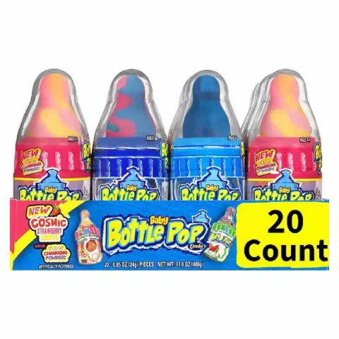 Baby Bottle Pop Assorted 0.85 oz 20-Pack
