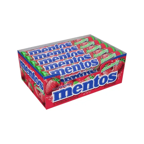 Mentos Strawberry 15 Rolls