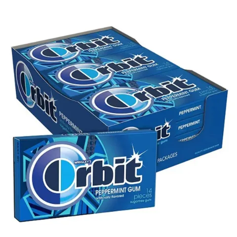 Orbit Peppermint 14 Pieces 12-Pack