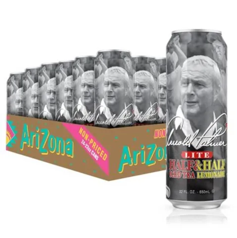 Arizona Arnold Palmer Half & Half Iced Tea Lemonade 23.5 oz 24-Pack