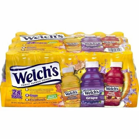 Welch's Variety Small Bottle 10 oz 24-Pack