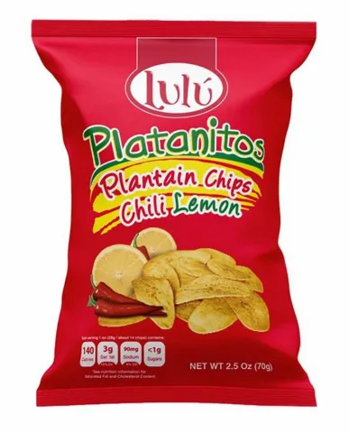 Lulu Platanitos Chili Lemon 2.5 oz 30-Pack
