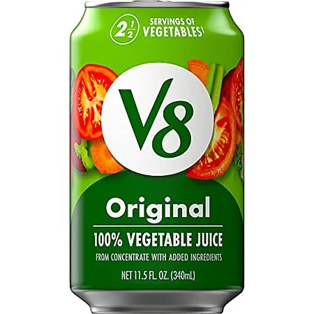 V8 Vegetable Juice Can 11 oz 24-Pack