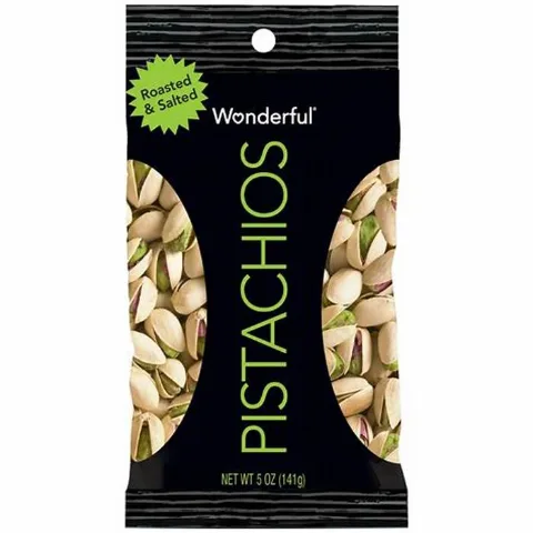 Wonderful Pistachios In-Shell Roasted & Salted 5 oz 3x8-Pack