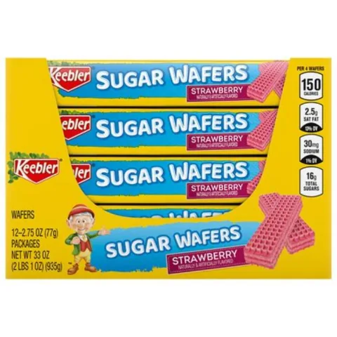 Keebler Strawberry Wafer 2.75 oz 12-Pack