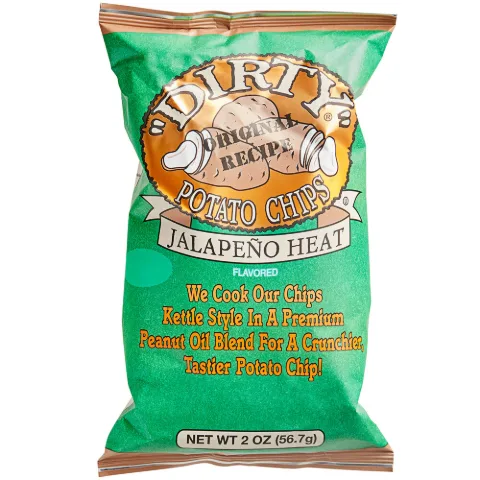 Dirty Potato Chips Jalapeño 2 oz 25-Count