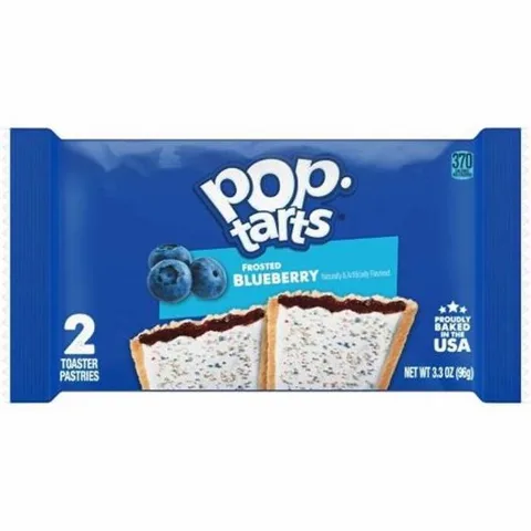 Pop-Tarts Blueberry 2-Pastry Pouch 3.67 oz 6-Pack