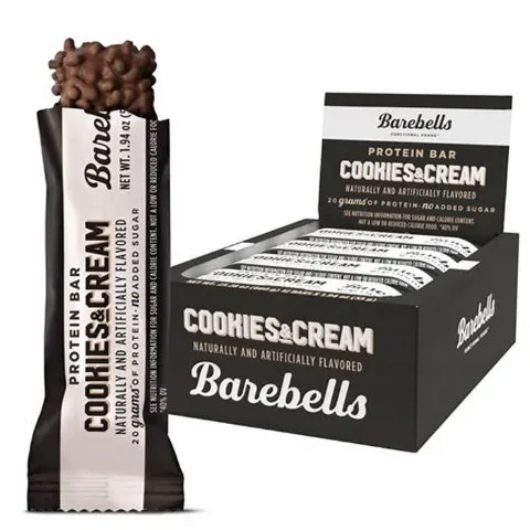 Barebells Protein Bar Cookies & Cream 55 g 12-Pack