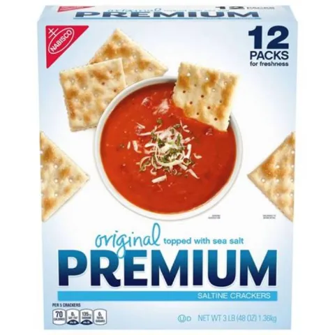 Premium Original Saltines 4 oz 12-Pack