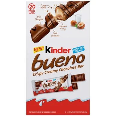 Kinder Bueno 1.5 oz 20-Pack