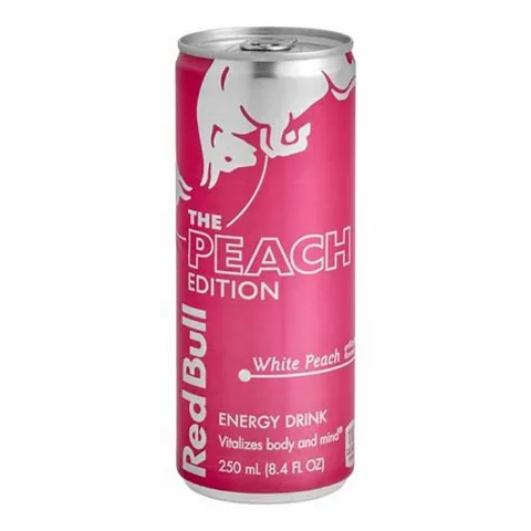 Red Bull White Peach 8 oz 24-Pack