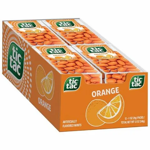 Tic Tac Orange 1.7 oz 12-Pack