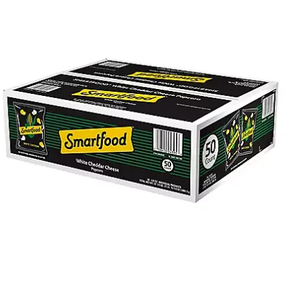 Smartfood White Cheddar Cheese Popcorn 0.625 oz 50-Pack