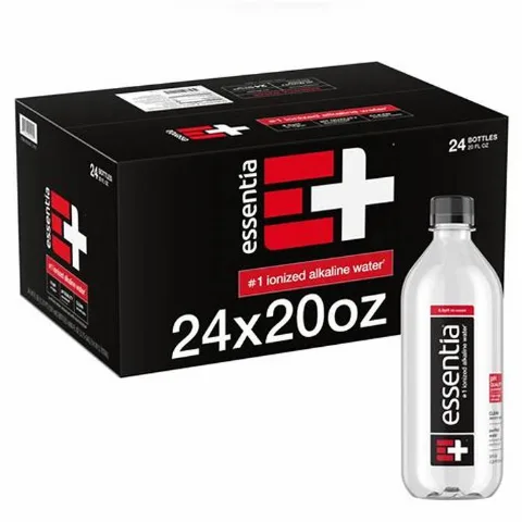 Essentia Alkaline Water 20 oz 24-Pack