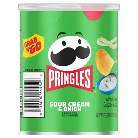 Pringles Sour Cream & Onion 1.3 oz 12-Pack