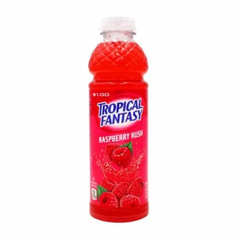 Tropical Fantasy Raspberry Rush 23.5 oz 24-Pack