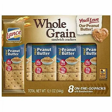 Lance Whole Grain Peanut Butter 8-Pack