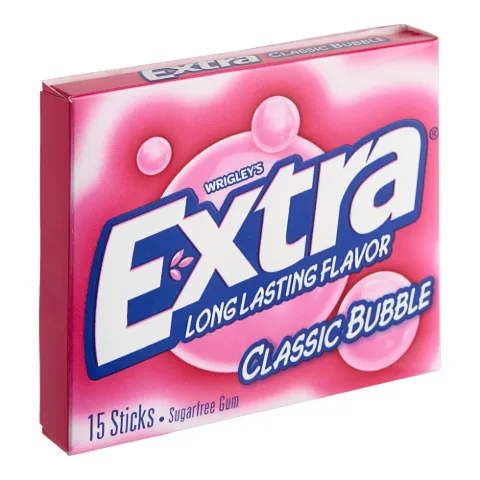 Extra Classic Bubble 15 Sticks 10-Pack